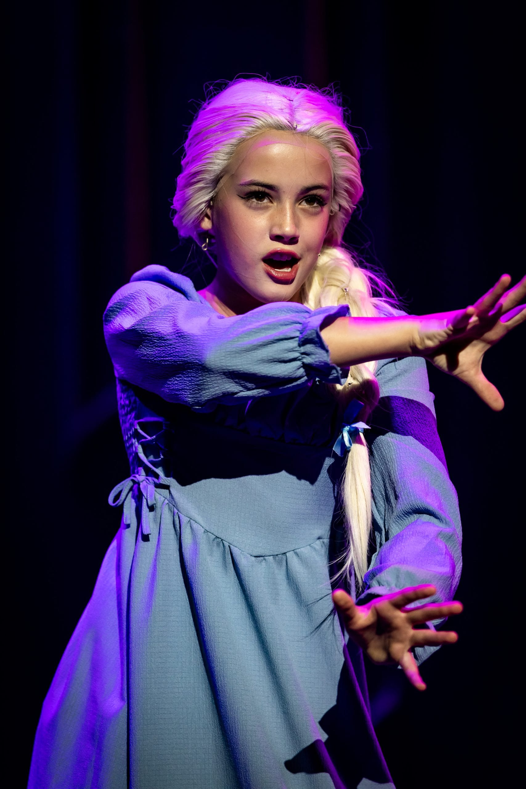 Young Elsa Magic Staging - PACA Frozen